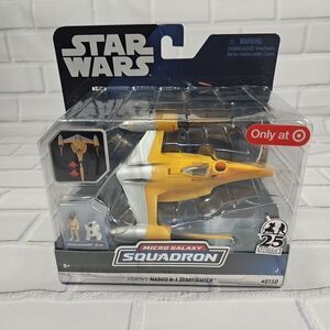 Star Wars THE PHANTOM MENACE N-1 NABOO STARFIGHTER Micro Galaxy Squadron